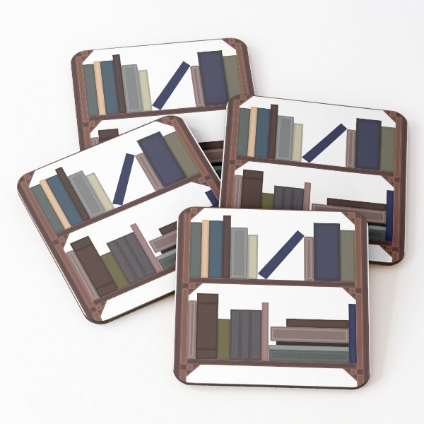 Item preview, pixel book shelf designed and sold by Sharmeson.