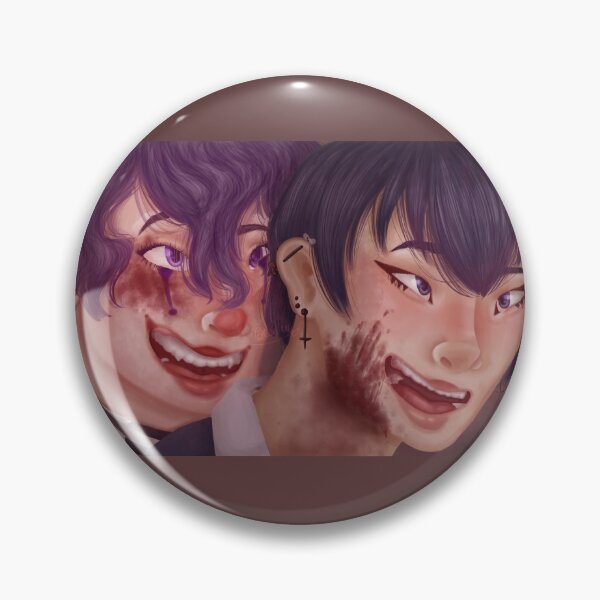 Item preview, saihara shuichi and ouma kokichi as ghostface designed and sold by carlleeq.