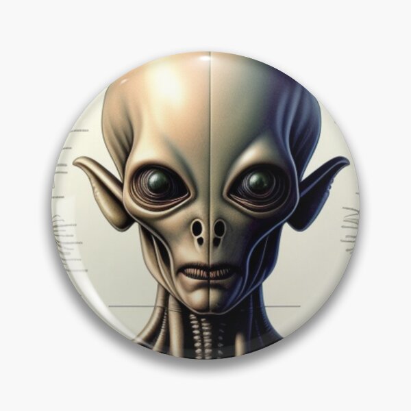 Item preview, Vintage alien anatomy diagram  designed and sold by Roxburylane.