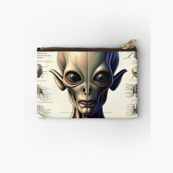 Item preview, Vintage alien anatomy diagram  designed and sold by Roxburylane.