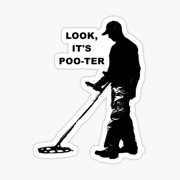 Oak Island Pooter Sticker