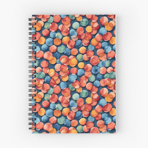 Aperçu de l'œuvre Motif à pois aquarelle créée et vendue par Patternliss.