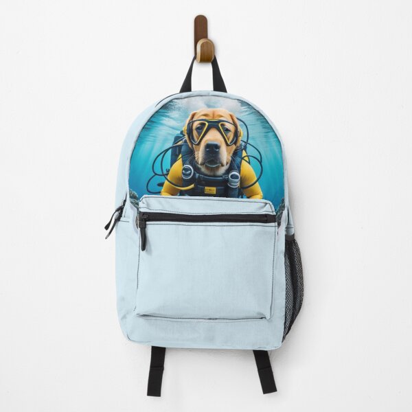 Item preview, Yellow labrador scuba diver designed and sold by WildStudiio.