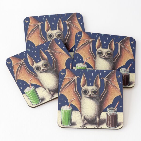 Item preview, Bat Horchata, Outsider Art designed and sold by ComputerContent.