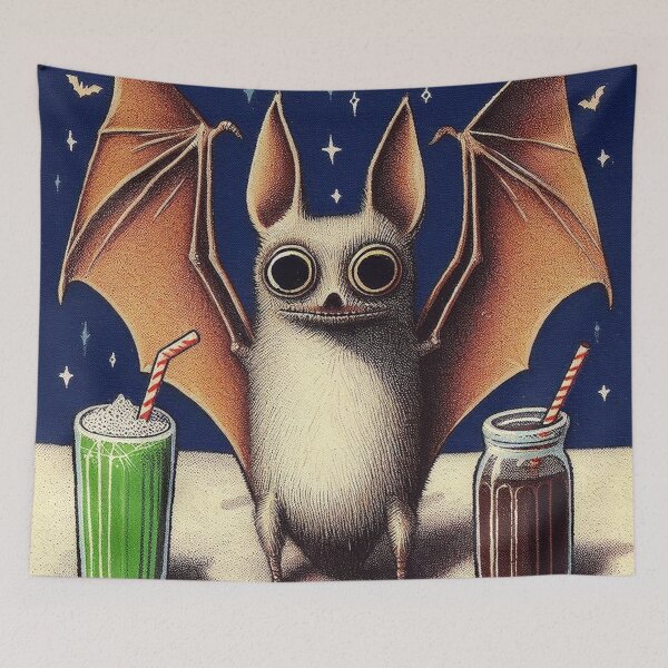 Item preview, Bat Horchata, Outsider Art designed and sold by ComputerContent.