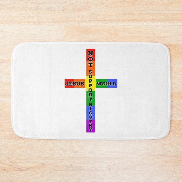 Item preview, Jesus would not support bigotry  designed and sold by Rachel the Artist .