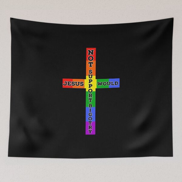 Item preview, Jesus would not support bigotry  designed and sold by Rachel the Artist .