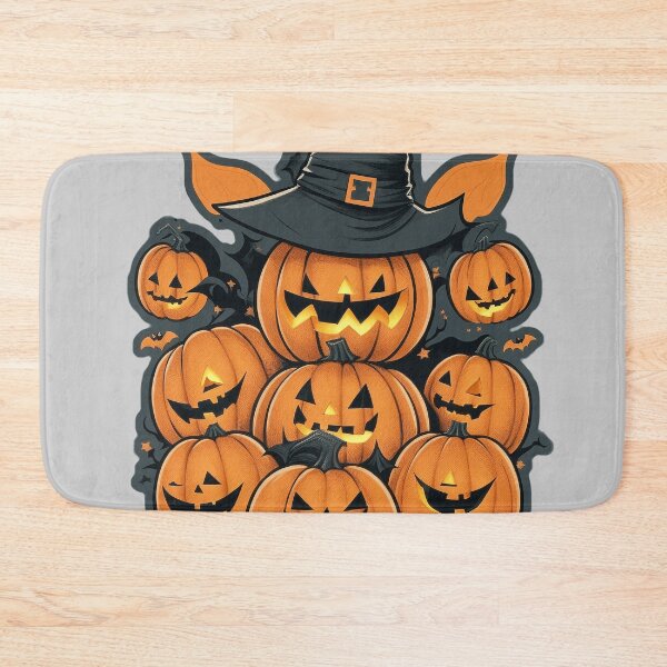 Item preview, Carve Pumpkins Wearing Wizard Hat 3 designed and sold by NidADesign.
