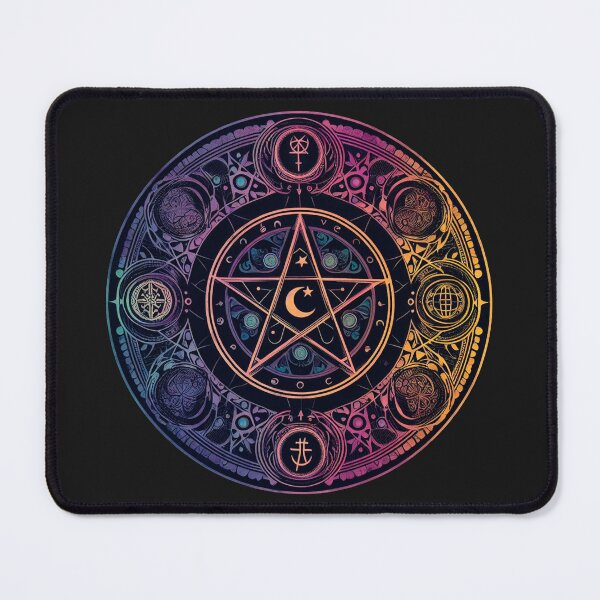 Item preview, Astral circle in gradient color cosimic inspired designed and sold by Wicc-a.
