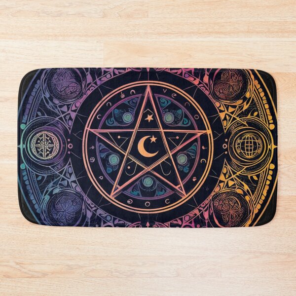 Item preview, Astral circle in gradient color cosimic inspired designed and sold by Wicc-a.