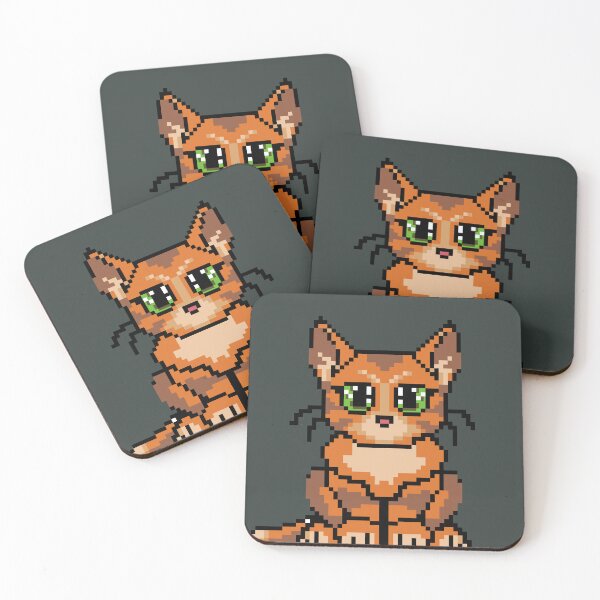 Item preview, orange kitty designed and sold by Sharmeson.