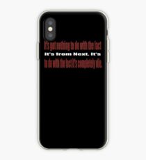 It's completely vile iPhone Case