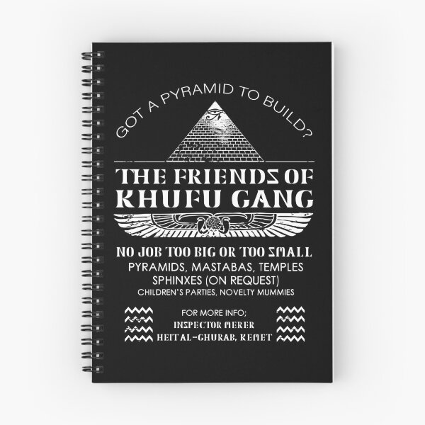 Item preview, FRIENDS OF KHUFU PYRAMID EGYPT WORKERS designed and sold by Madjack Tees Kiwi SuperStore.