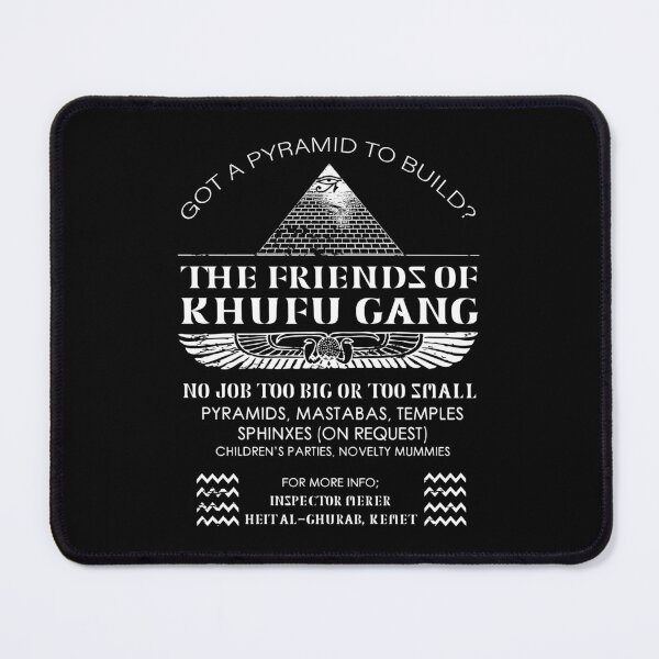 Item preview, FRIENDS OF KHUFU PYRAMID EGYPT WORKERS designed and sold by Madjack Tees Kiwi SuperStore.