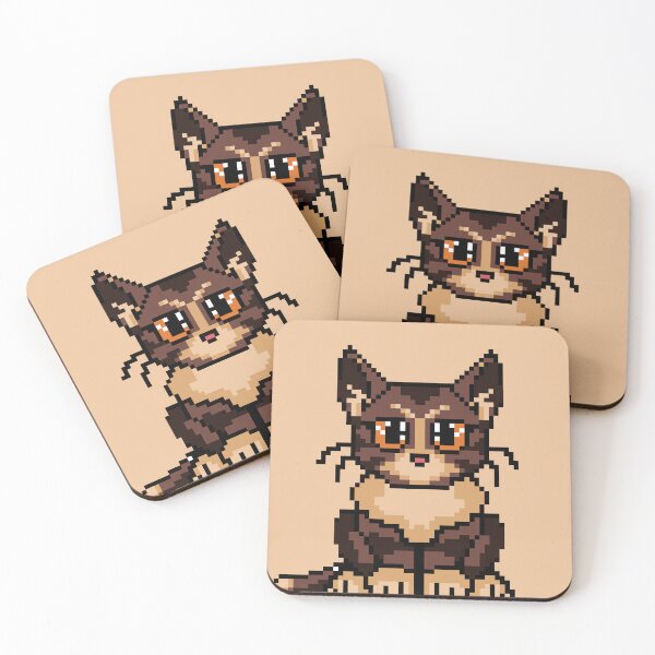 Item preview, brown kitty designed and sold by Sharmeson.