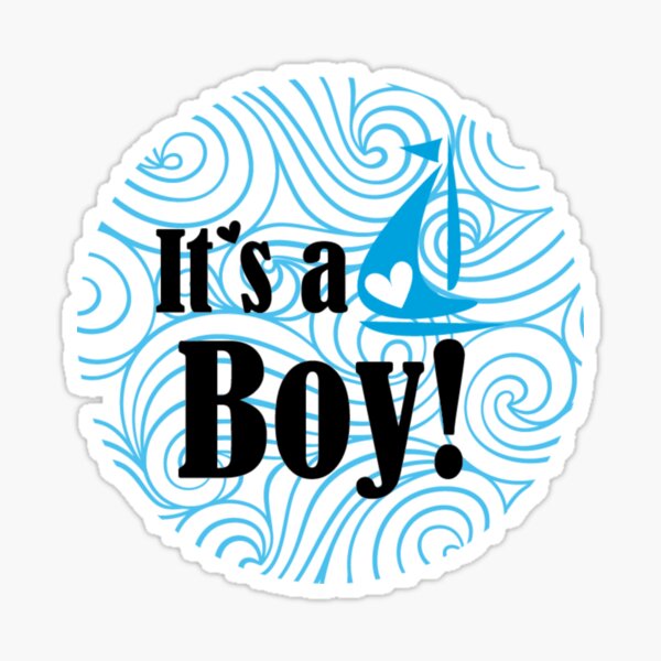 Item preview, It's a Boy designed and sold by Occasicons.