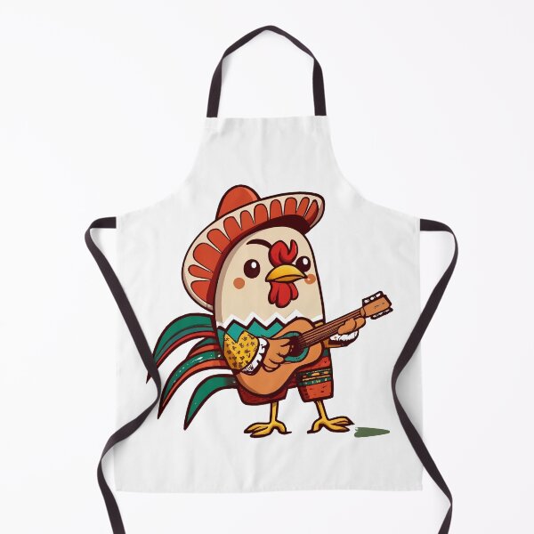 Item preview, Chicken in Mexican cowboy designed and sold by Rinohana.