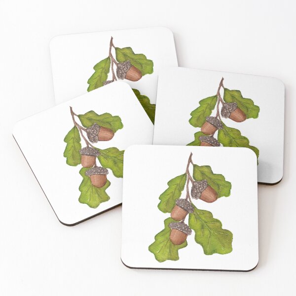 Item preview, Acorn and Leaves designed and sold by KelsImpressions.