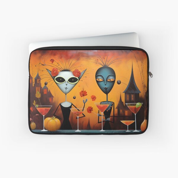 Item preview, Vibrant Potions- Spooky Cocktails Unleashed in Modern Abstract Splendor AI Generated designed and sold by OlfactoART Studio.