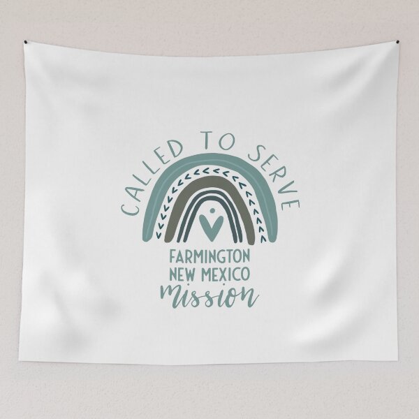 Item preview, Called to Serve - Farmington New Mexico - Boho Rainbow Missionary Gift designed and sold by brizodesign.