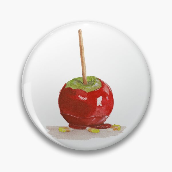 Item preview, Candy Apple in Watercolor designed and sold by KelsImpressions.