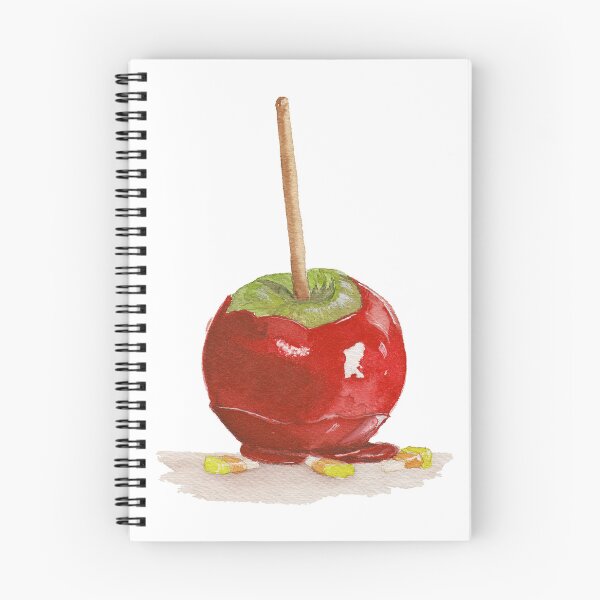 Item preview, Candy Apple in Watercolor designed and sold by KelsImpressions.