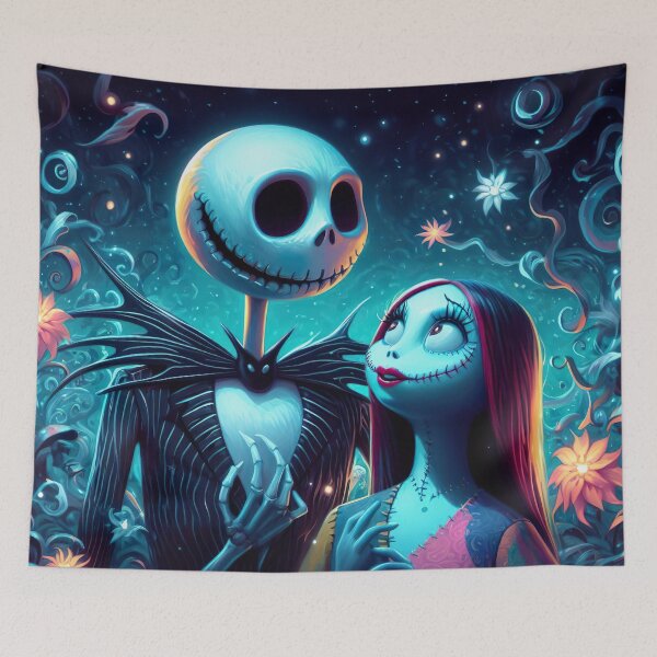 Item preview, nightmare before christmas jack and sally designed and sold by ururuty.