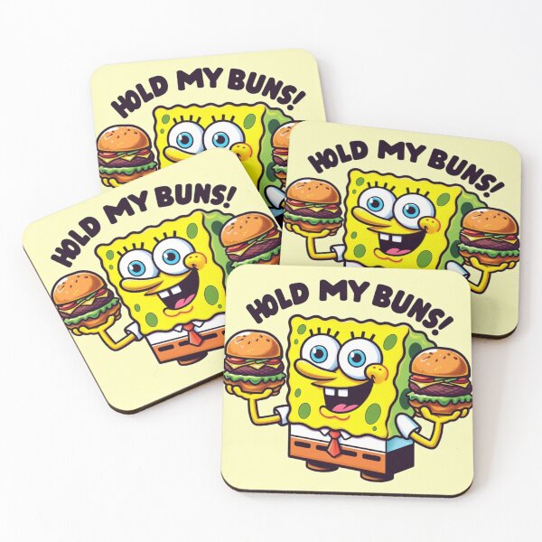 Item preview, Spongebob Hold My Buns designed and sold by Zestpond.