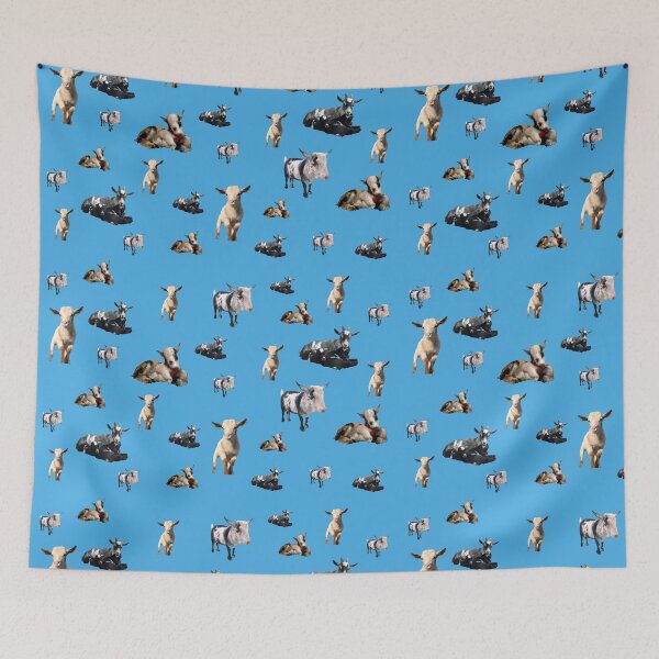 Item preview, Goat Themed Pattern designed and sold by TiptoeHill.