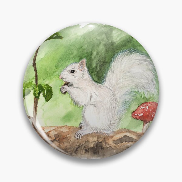 Item preview, White Squirrel of Olney designed and sold by KelsImpressions.