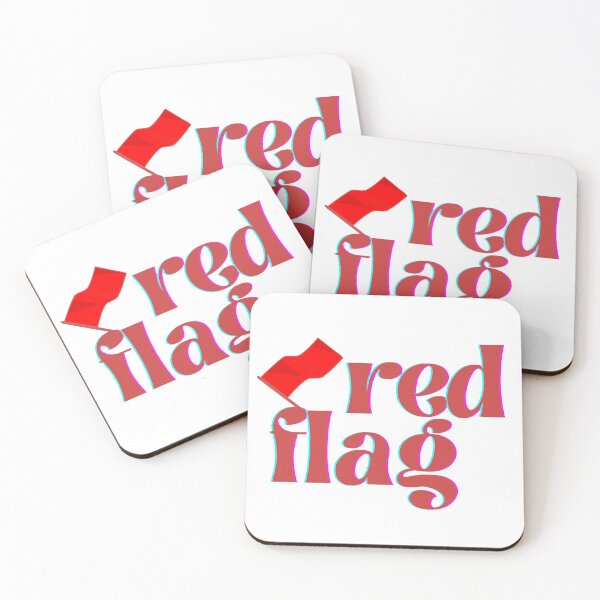 Item preview, Red flag  designed and sold by artesiaKT.