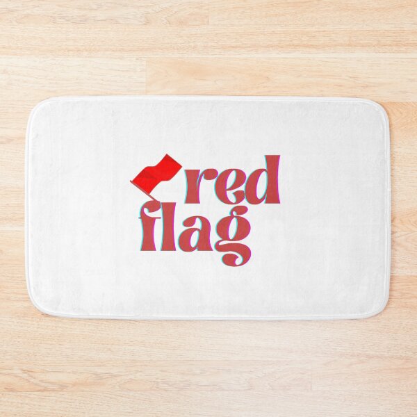 Item preview, Red flag  designed and sold by artesiaKT.