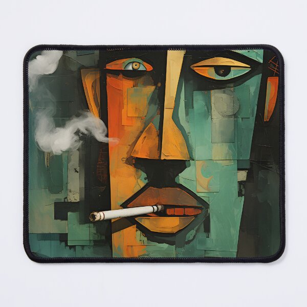 Item preview, Surreal Reverie- Capturing Confidence in Smoke Trails and Brushstrokes AI Generated  designed and sold by OlfactoART Studio.