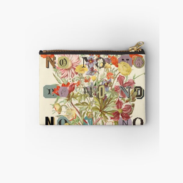 Item preview, a soft and floral "no" designed and sold by Sarah Rosie Studios.