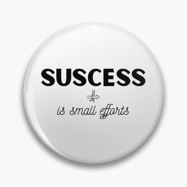 Item preview, Artistic Reflections 'Success Is Small Efforts' Inspires Achievement designed and sold by IssaraStudio.