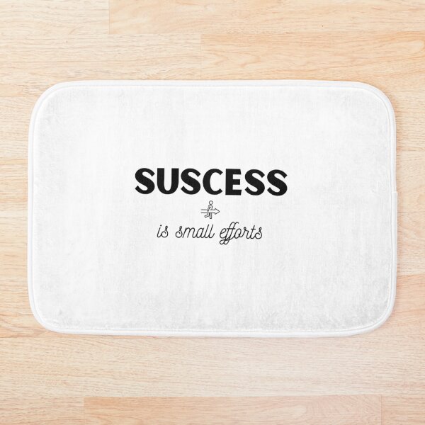 Item preview, Artistic Reflections 'Success Is Small Efforts' Inspires Achievement designed and sold by IssaraStudio.