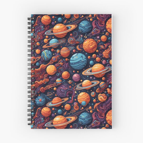 Item preview, Colorful Outer Space Pattern designed and sold by Patternliss.