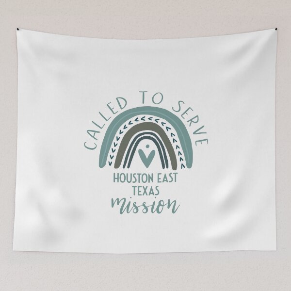 Item preview, Called to Serve - Houston East Texas - Boho Rainbow Missionary Gift designed and sold by brizodesign.