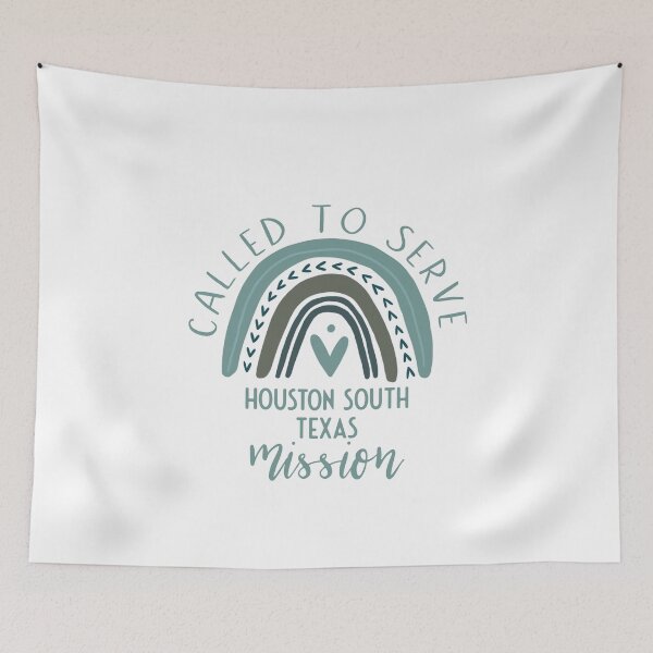 Item preview, Called to Serve - Houston South Texas - Boho Rainbow Missionary Gift designed and sold by brizodesign.