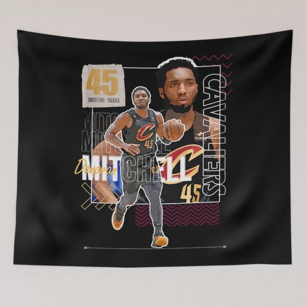 Item preview, Donovan sport Mitchell basketball Paper  Cavaliers 6 designed and sold by ozieleebrick.