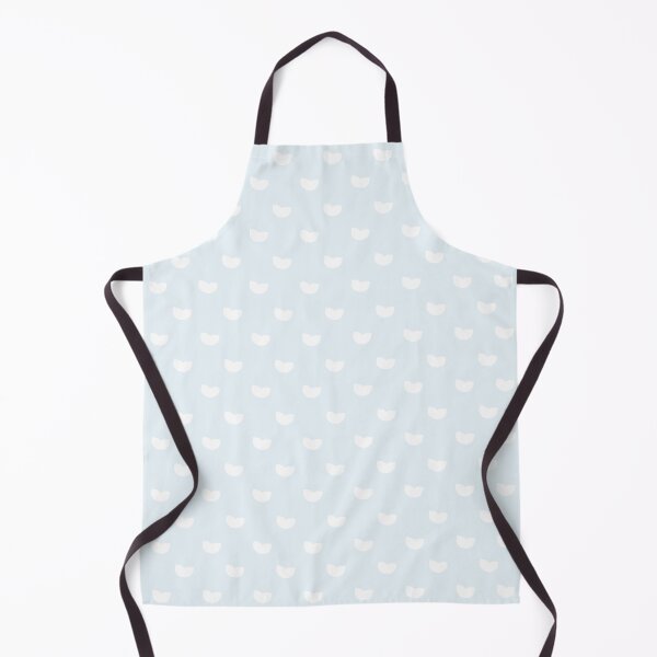 Item preview,  white leaves on blue Back ground designed and sold by mndesignworx.
