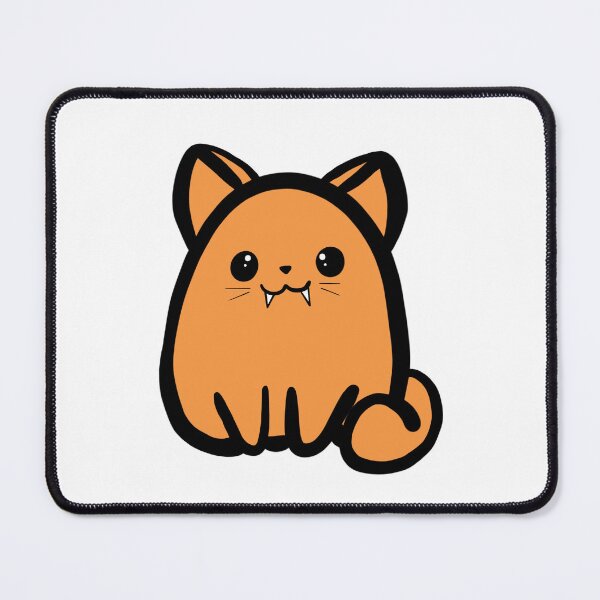 Item preview, Fanged Kitty (Orange) designed and sold by makell-creates.