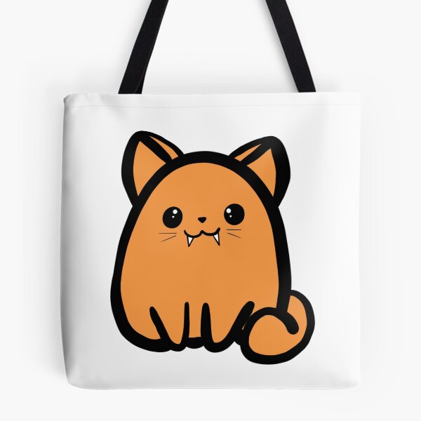 Item preview, Fanged Kitty (Orange) designed and sold by makell-creates.