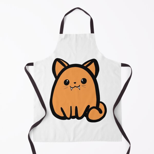 Item preview, Fanged Kitty (Orange) designed and sold by makell-creates.