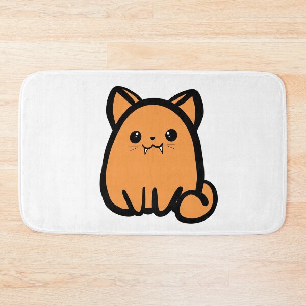 Item preview, Fanged Kitty (Orange) designed and sold by makell-creates.
