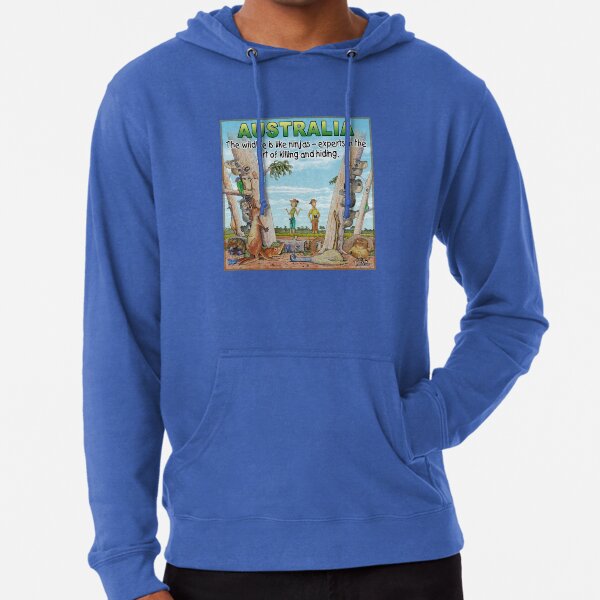 Aussie Moments - Australia Animals Lightweight Hoodie