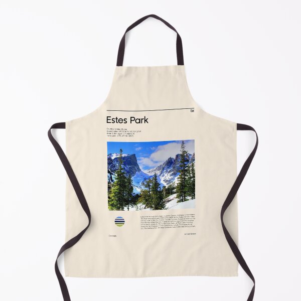 Item preview, Visit Estes Park, United States (Travel poster) designed and sold by RabbitK.