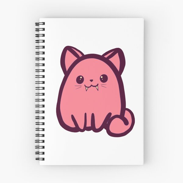 Item preview, Fanged Kitty (Pink) designed and sold by makell-creates.