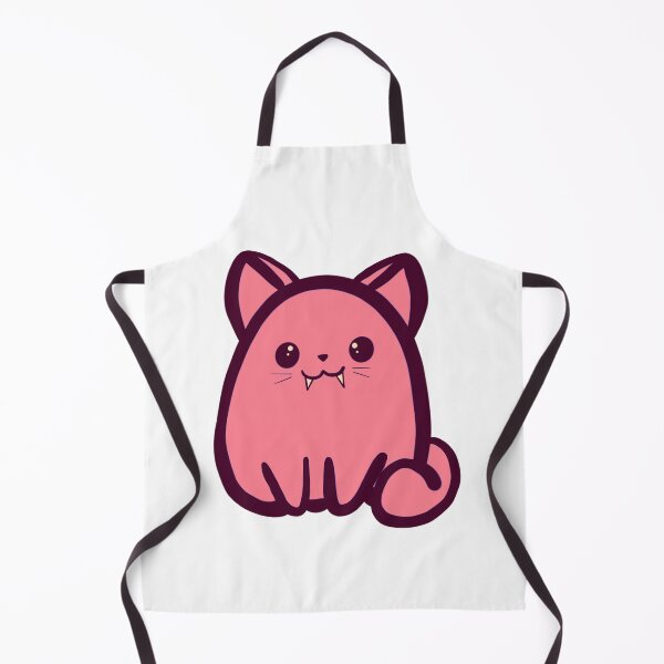 Item preview, Fanged Kitty (Pink) designed and sold by makell-creates.