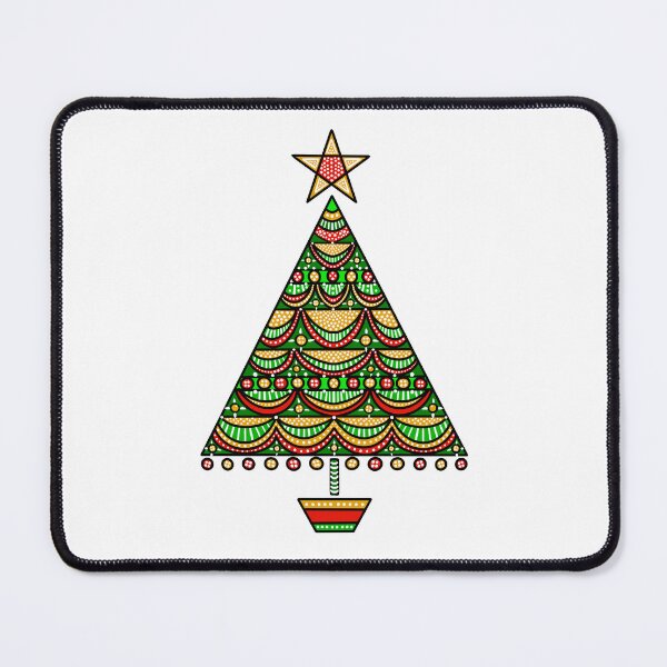 Item preview, "Joyful Christmas Tree" | Traditional Colours designed and sold by LiseHoltArt.